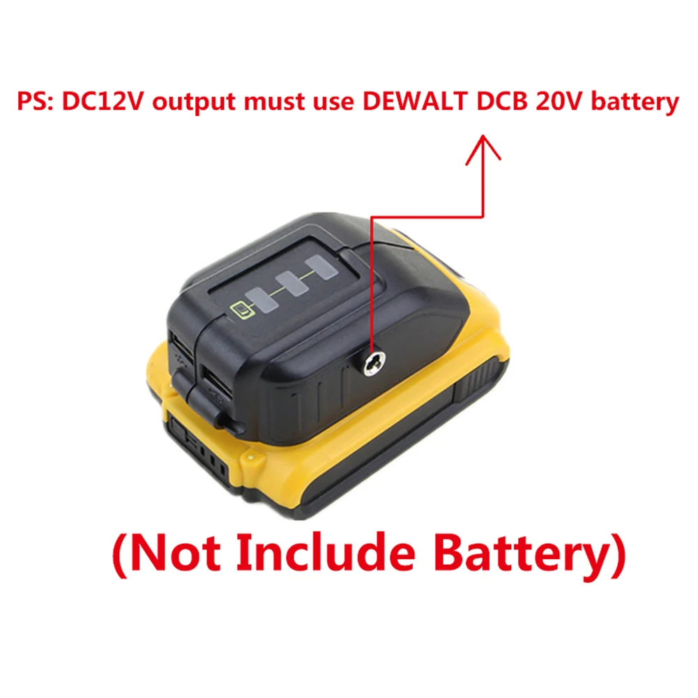 DC 12V Android телефон замена холодный костюм коннектор адаптер двойной порт