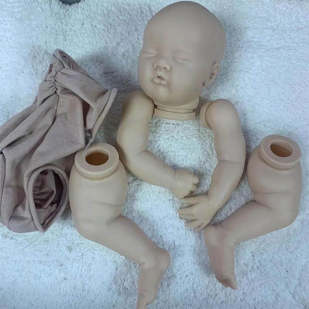 

Новый 20-дюймовый Комплект Reborn Ashia, милый Спящий ребенок, реалистичный мягкий Z8g2
