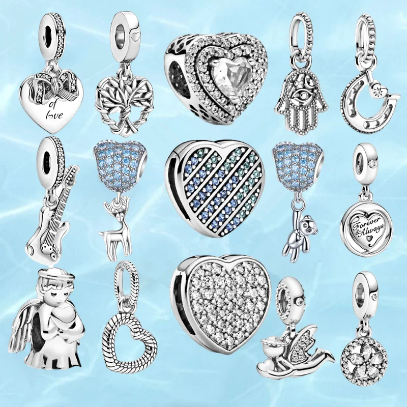 

Бусины из серебра 925 пробы для браслета Pandora