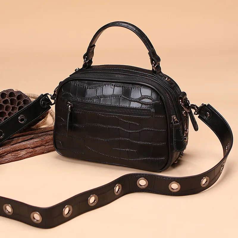 2020 сумки через плечо Новое поступление качественная сумка на из натуральной кожи