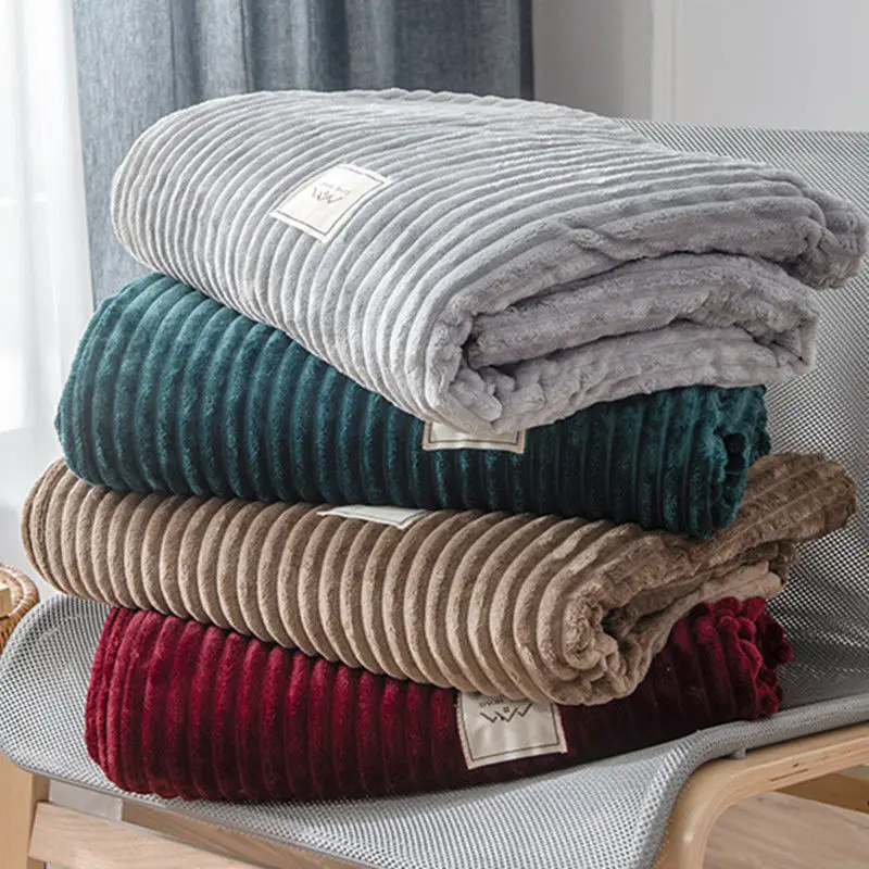 

Lazy Blanket Magic Plush Quilt Office Nap Air Conditioning Leisure Bed Sheet Skin-friendly Blanket Summer Blanket