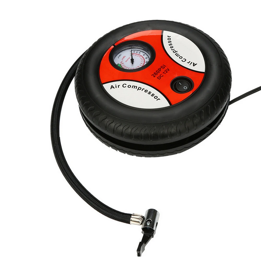 Портативный насос для автомобильных шин 150 psi 12 В Вт| |