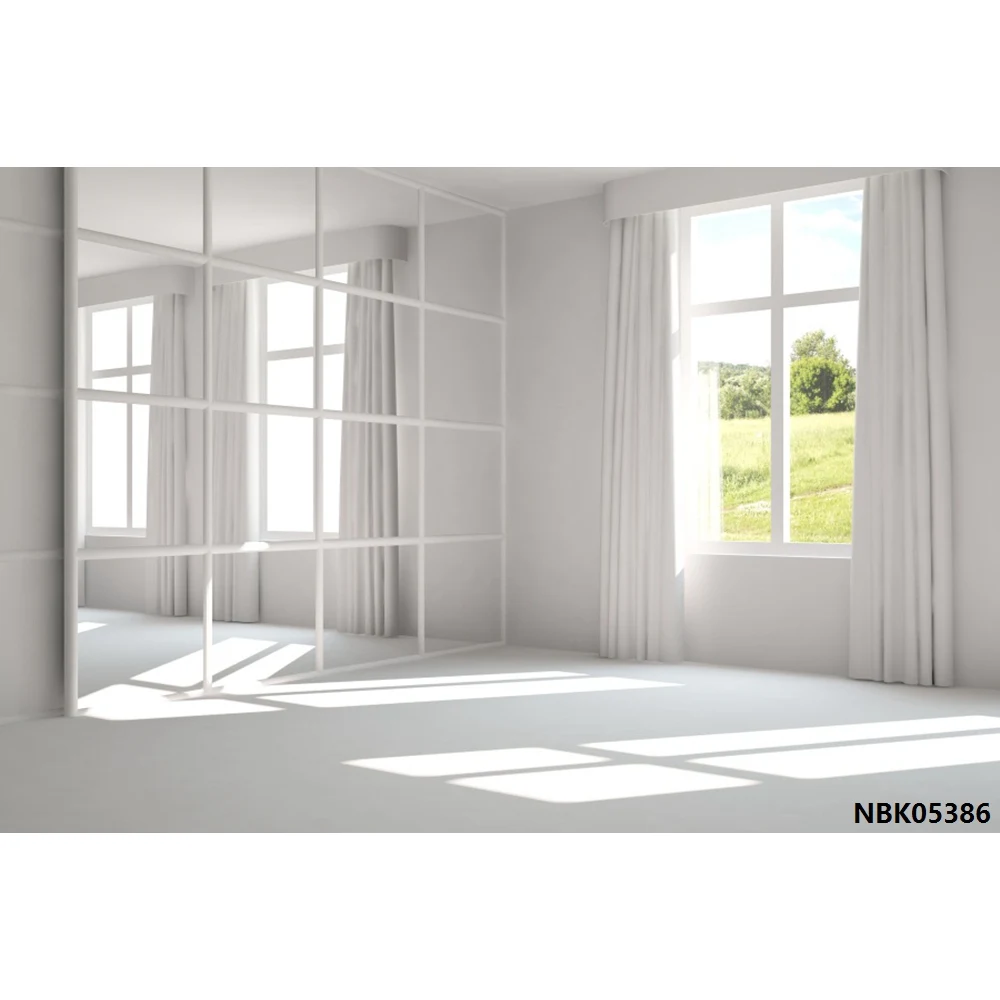 Laeacco Boudoir windoir белый занавес художественные цветы кукла фотографии фоны индивидуальные фотографические фоны для фотостудии - Цвет: NBK05386