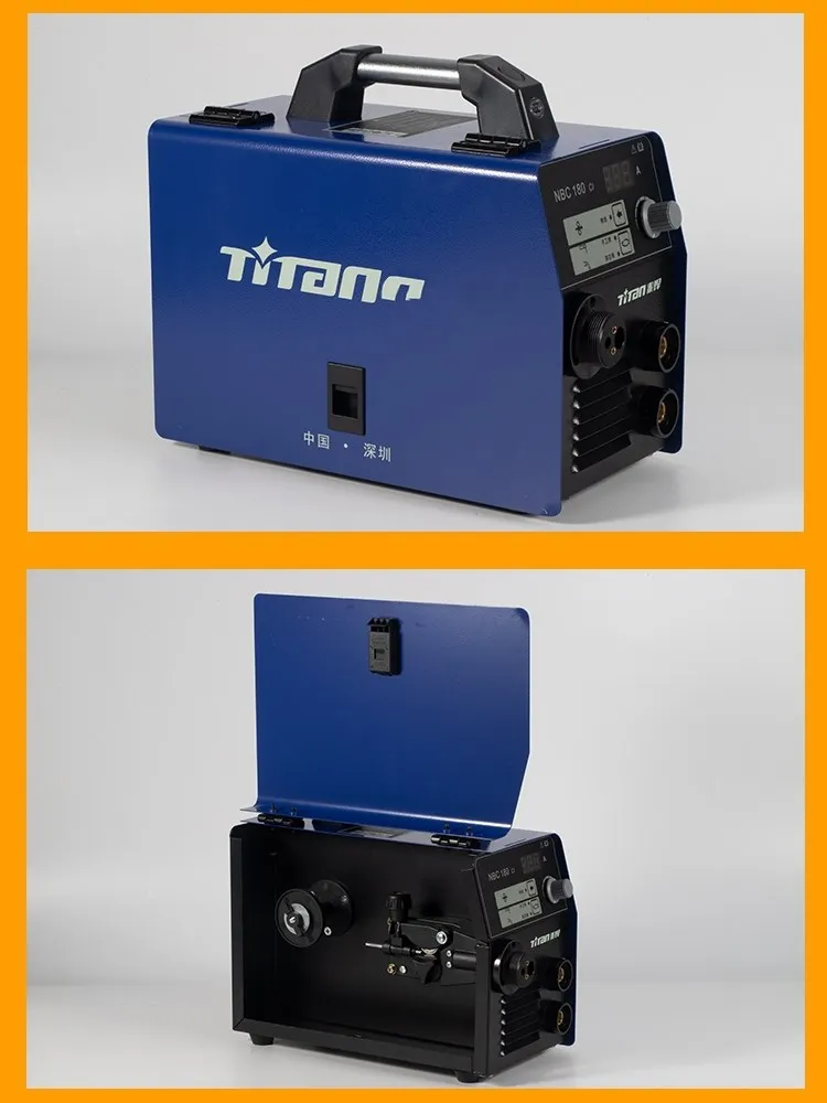 Tatai самозащищенный сварочный аппарат без газа двухгарантийный Mig180 двухцелевой 220