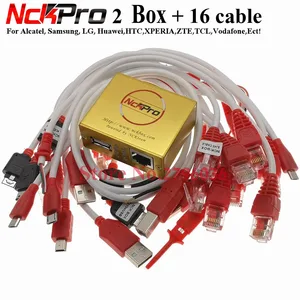 2022 новейшая оригинальная NCK PRO BOX NCK Pro 2 box ( NCK + UMT 2 в 1 коробке) + 16 кабелей