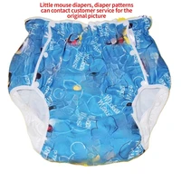 2021 abdl adult panties reusable diapers cute cartoon pattern ladies sexy diapers ddlg mens panties large size satin panties