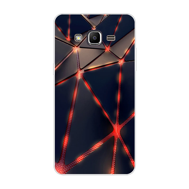 Черный 5,0 ''для Samsung J2 Prime чехол G532 силиконовый мягкий ТПУ чехол для Samsung Galaxy J2 Prime чехол G532F живопись J 2 2J Prime Para - Цвет: Черный