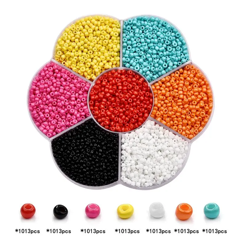 Стеклянные бусины из натурального камня для рукоделия разделители чешского