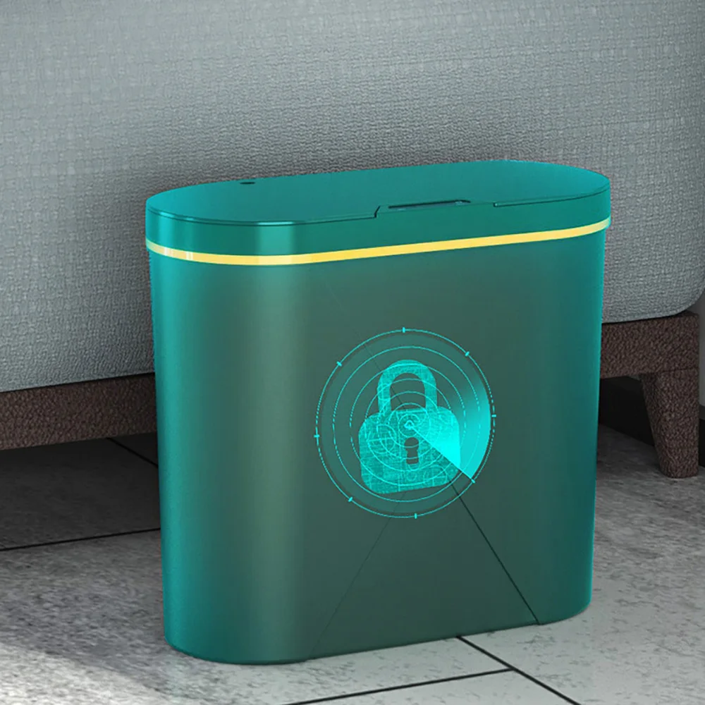 Creative smart sensor automatic trash can with aromatherapy enlarge