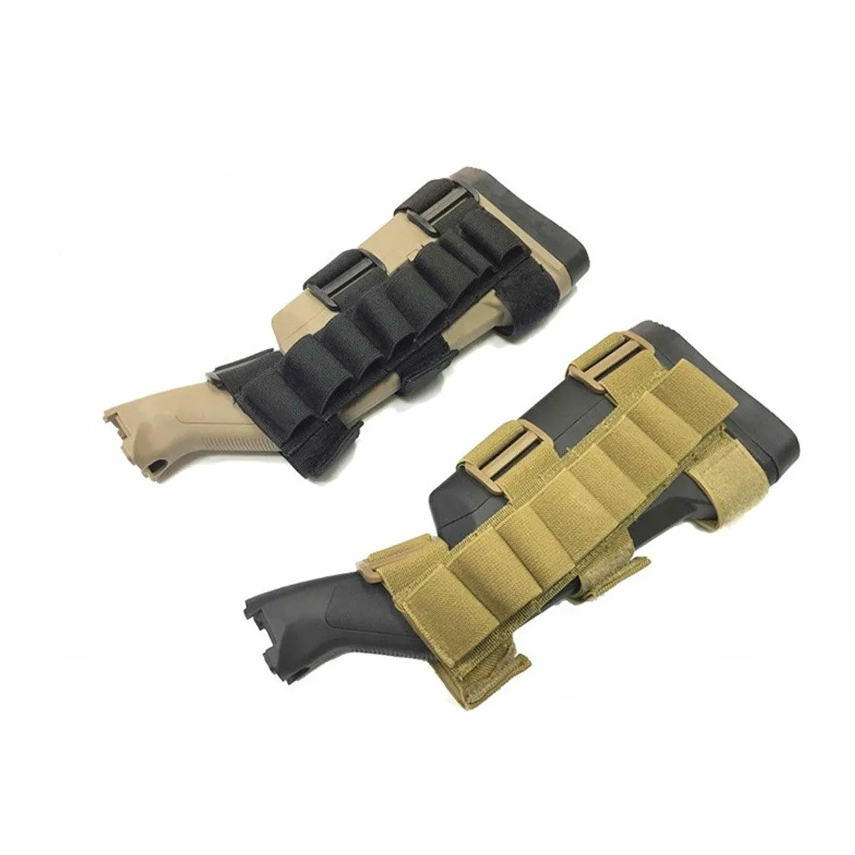 Tactical Shot Gun 8 Shells Folding Ammo Bag Hunting Rifle Bullet Holster Shooting Pack Outdoor Equipment Accessories | Спорт и