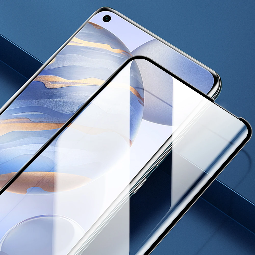 Защитное закаленное стекло для Huawei Honor 30 P30 P40 P20 Lite 2019 полное покрытие Защитная