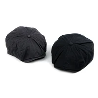 korean 100 cotton newsboy hat thin wholesale new mens berets spring and summer women british solid octagonist hat