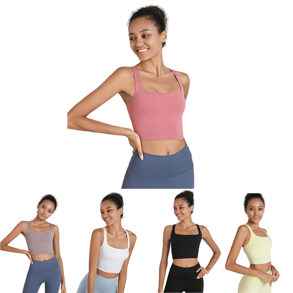 

Women Sports Bra Push Up Crop Top Female Fitness Gym Bra Hollow Breathable Top Sexy Running Yoga Bra Athletic Sportswear