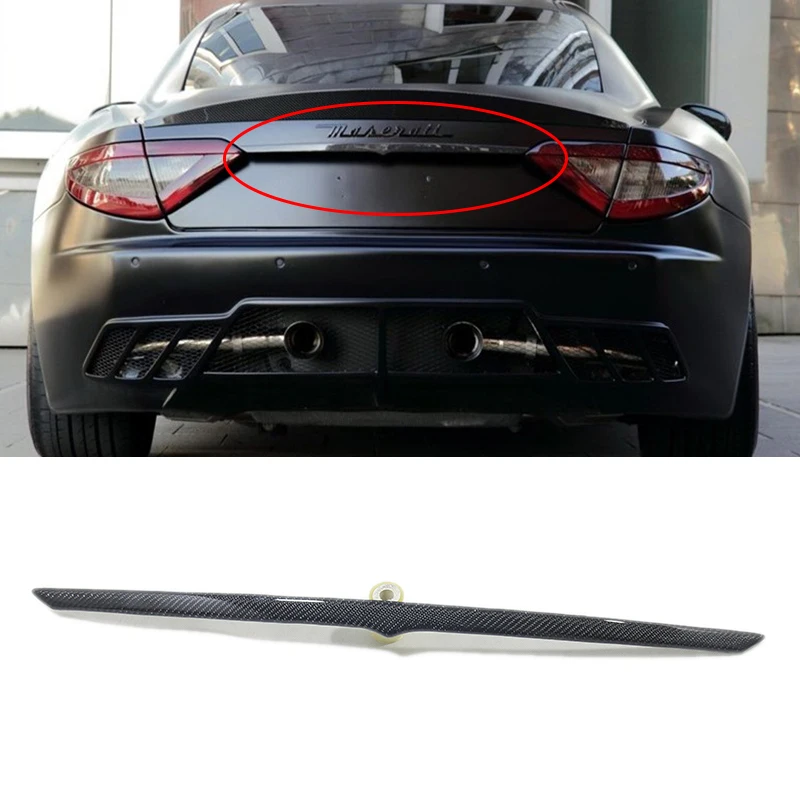 

For Maserati GT carbon fiber modified trunk lid trim For GranTurismo car body decoration