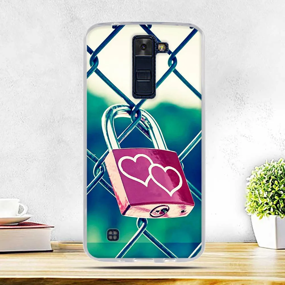 Мягкий ТПУ 3D рельефный чехол для LG K8 Lte K350 K350E K350N 5," K 8 телефонный силиконовый чехол на заднюю панель для LG K7 K10 Leon Spirit X power