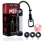 Ручной насос для увеличения пениса с насосами для отображения давления воздуха