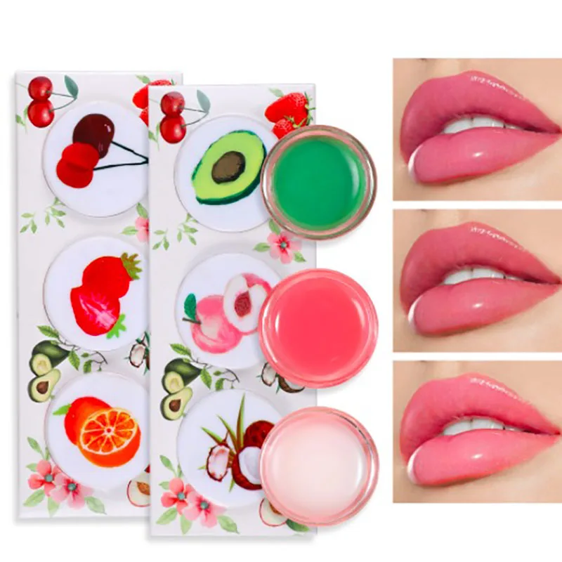 

Jelly Fruit Protetor Labial Cute Lip Gloss Balsam Barm Shea Butter Lipstick Set Labello Pour Les Lèvres Wholesale Free Shipping