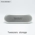 Пинцет для наращивания ресниц NAGARAKU, профессиональный ящик для инструментов для пинцета, безопасные инструменты для макияжа