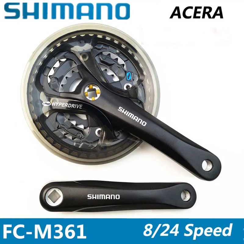 SHIMANO ACERA FC M361 Acera 8S 24S звездочки Аксессуары для велосипеда MTB горный велосипед
