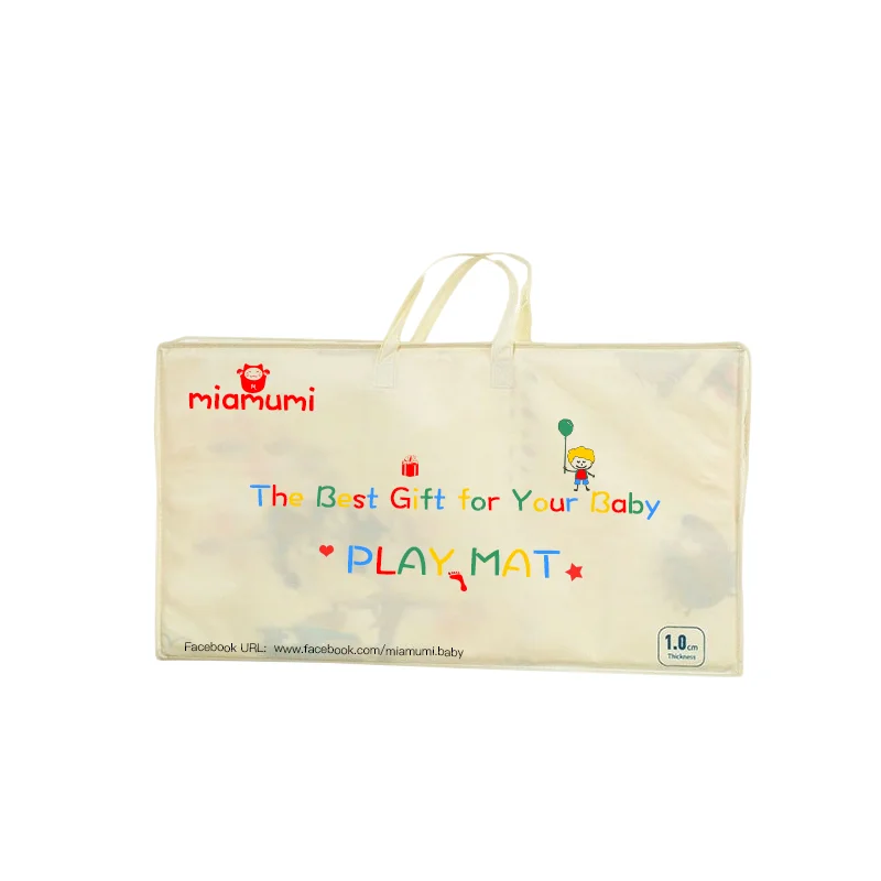 Коврик игровой Miamumi складной 1 5 см с рисунком животных | Игрушки и хобби