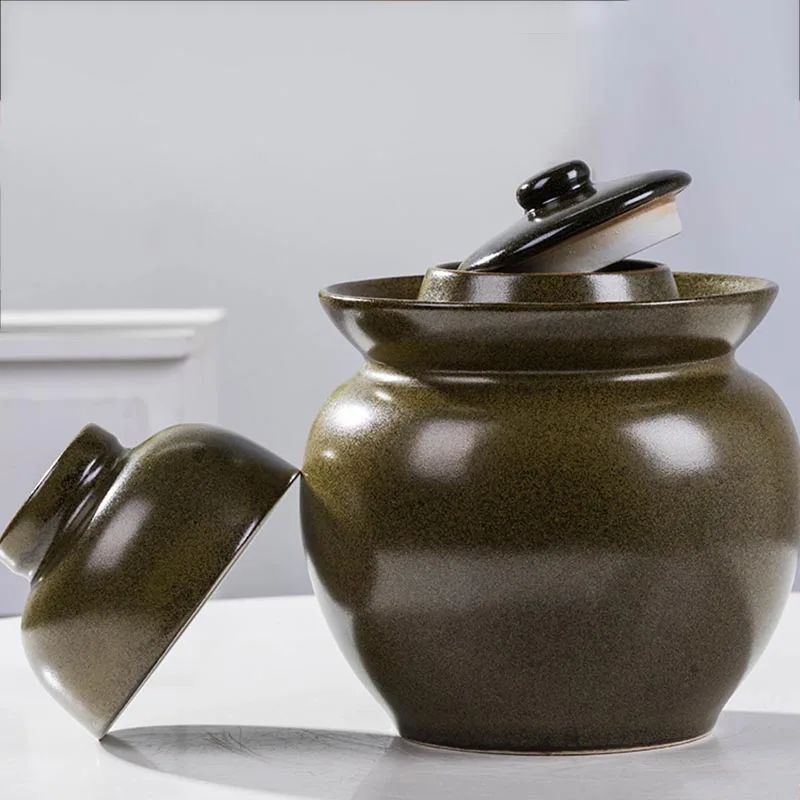 Керамический фотографический контейнер для хранения маринованных