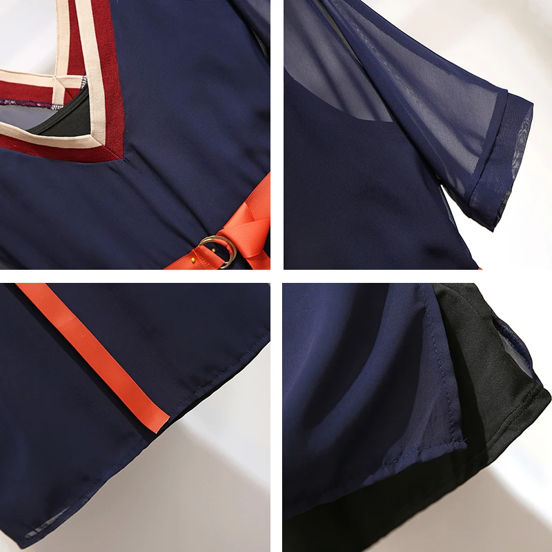 Женский Повседневный комплект из двух предметов Trytree однотонный черный ремень на