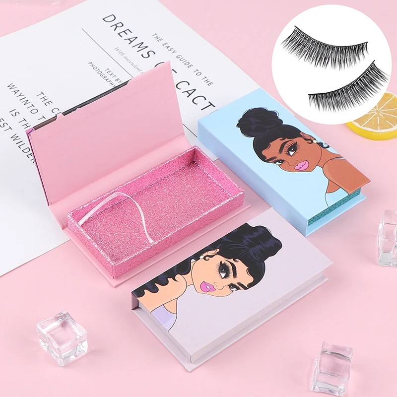 

1 шт. коробка для ресниц упаковка для ресниц пустой чехол для ресниц 25 мм коробка для ресниц