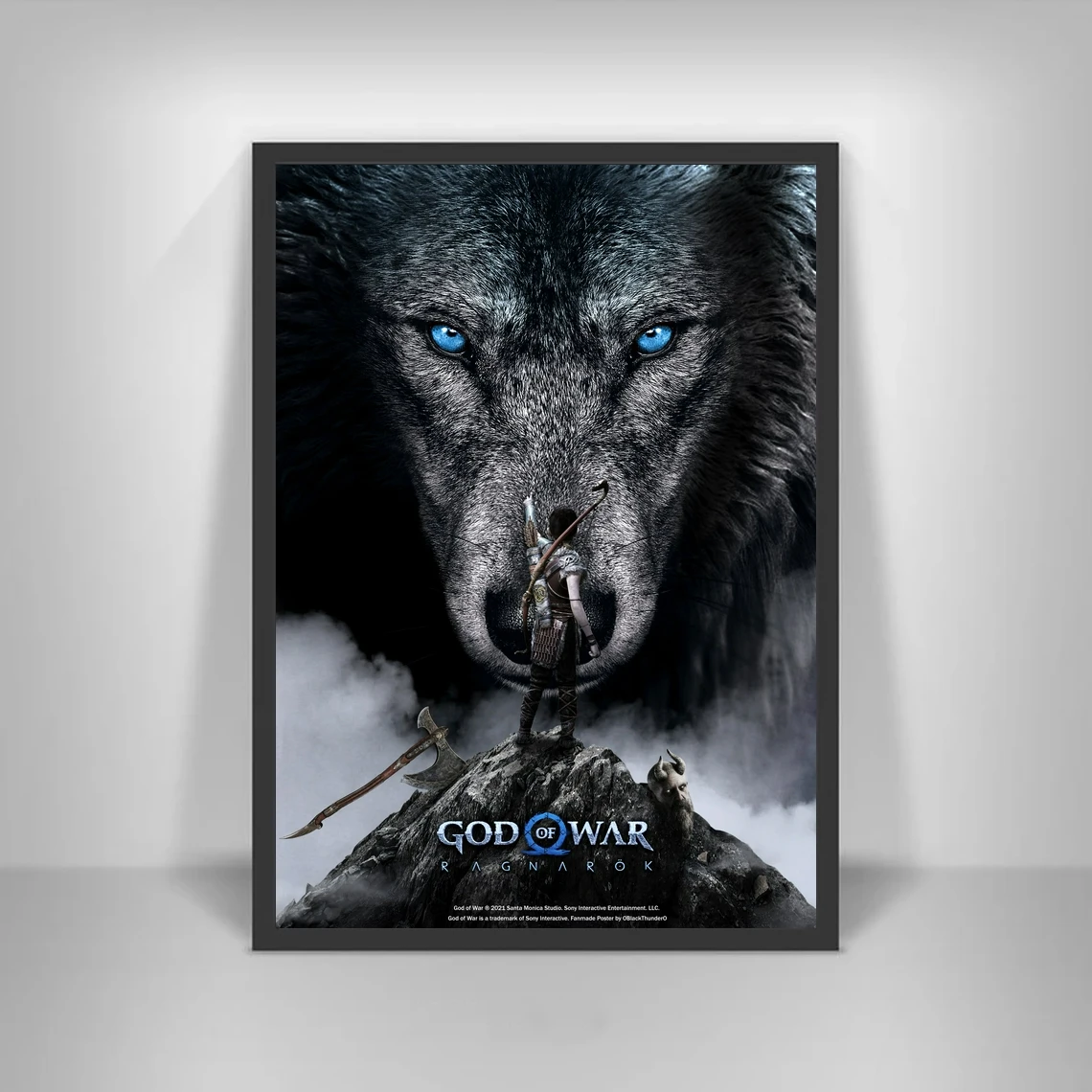 

Картина на стену «Бог войны», «Ragnarok»