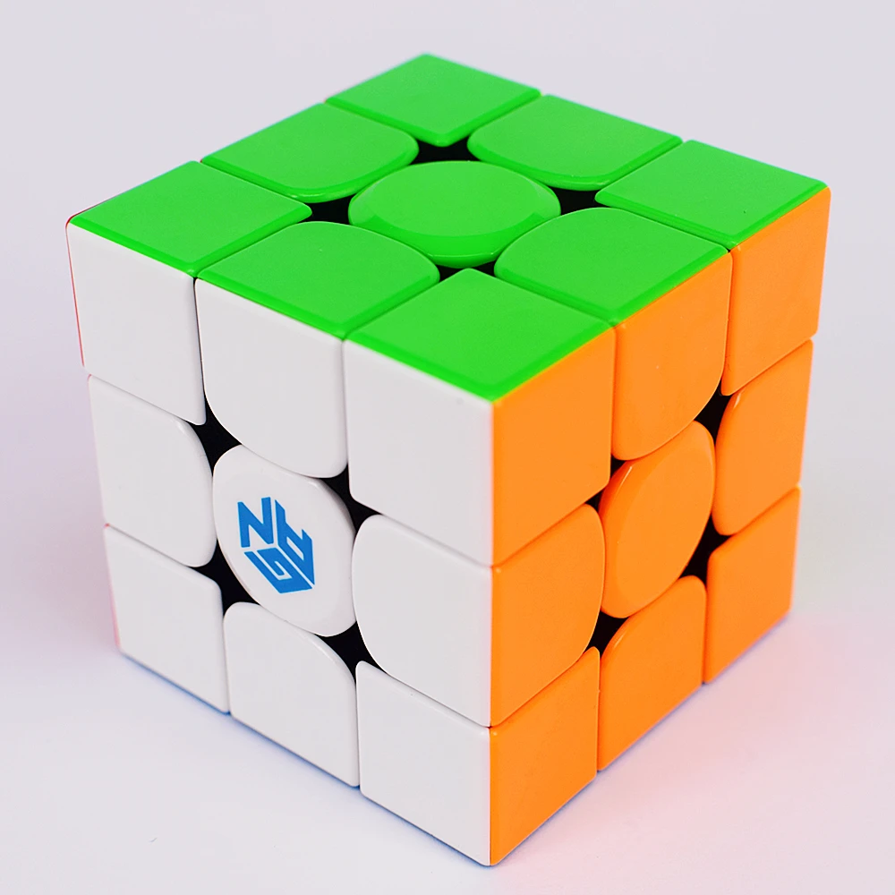GAN354 M 3x3 Магнитный Magic cube GAN354M Магнитная 3X3, скоростной кубик, gans 3x3x3 куб Ган 354 м 3X3 головоломка куб Ган 354 Магнитный куб Волшебные