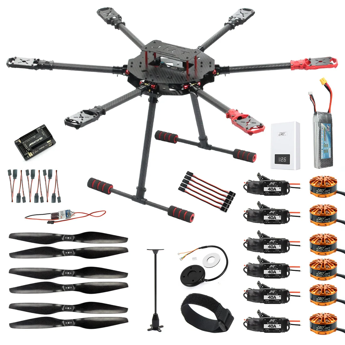 Многоосевой гексакоптер Saker675 комплект складной рамы из углеродного волокна