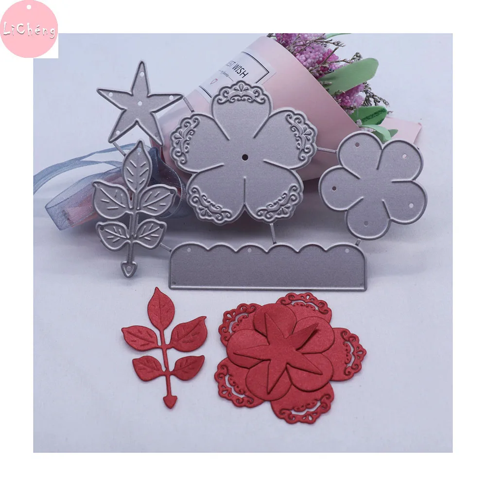 Цветок умирает Скрапбукинг фото открытки в альбом рукоделие своими руками