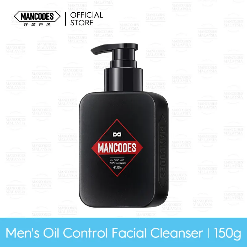 

Mancodes Men's Oil Control Facial Cleanser (150g)