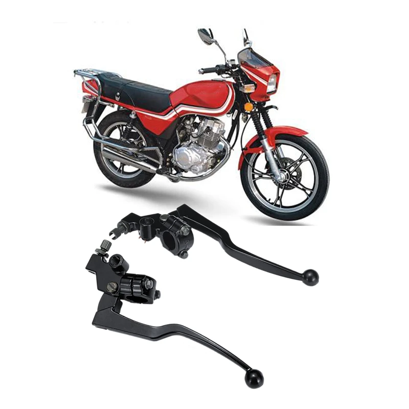 Рычаги Тормозной сцепления для Honda CG125 CG 125 125Cc 220 мм длинная ручка руль тормоза