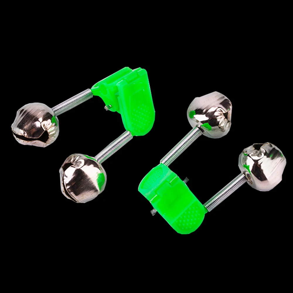 10 шт./лот сигнализатор поклевки для рыболовной удочки Колокольчик зажим удилища