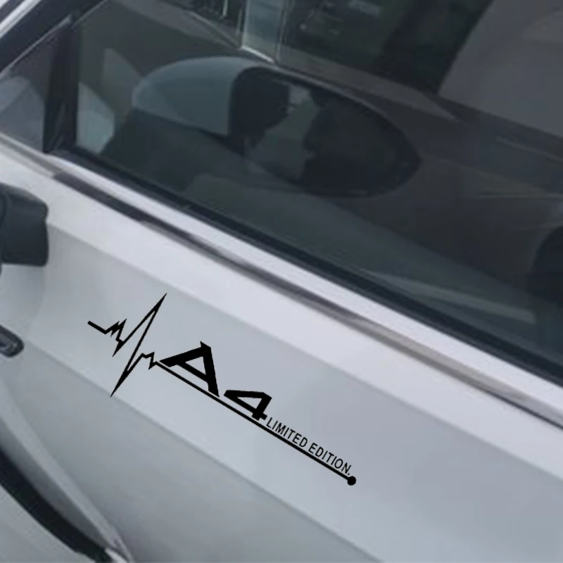 Ограниченная серия автомобильные стикеры и наклейки для Audi A3 A4 A5 A6 A7 A8 TT Q3 Q5 Q7 A1 B5 B6