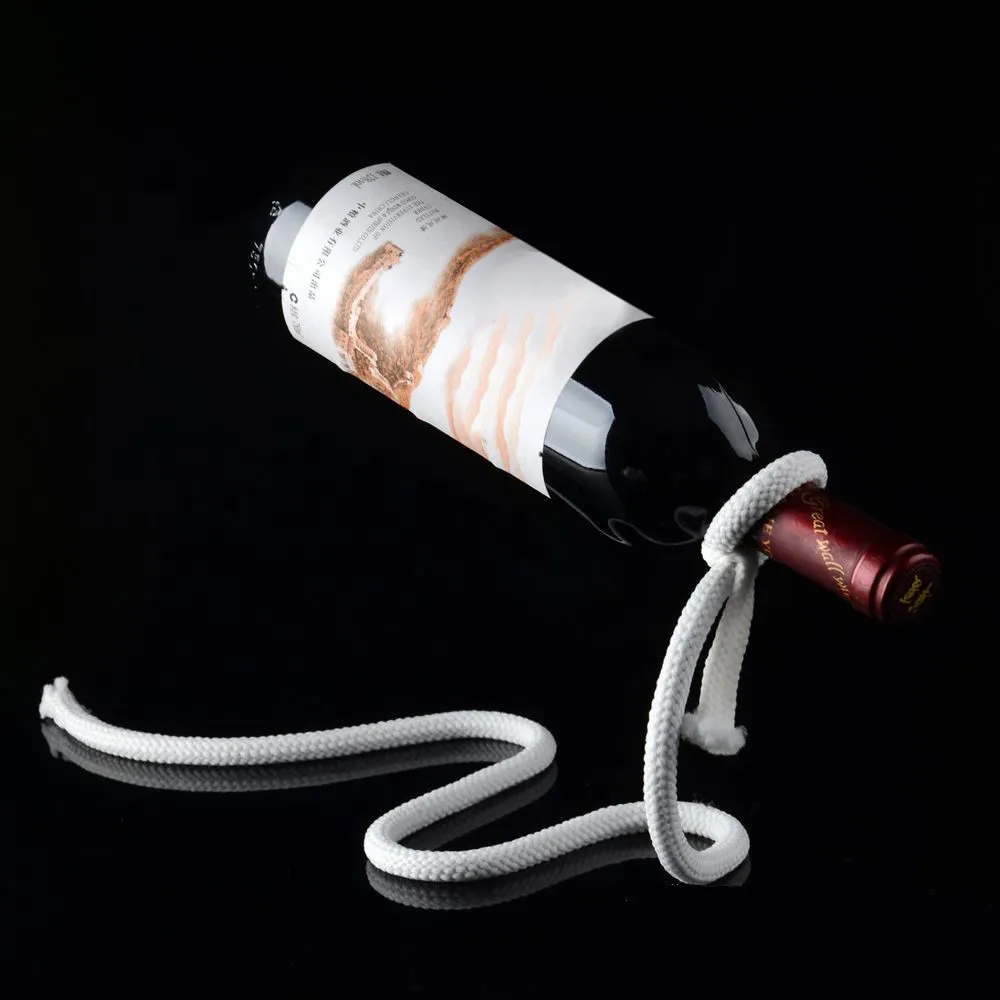 

Волшебный держатель для вина, плавающая стальная звеньевая цепочка, стойка для винных бутылок, волшебная цепочка, держатель для винных буты...