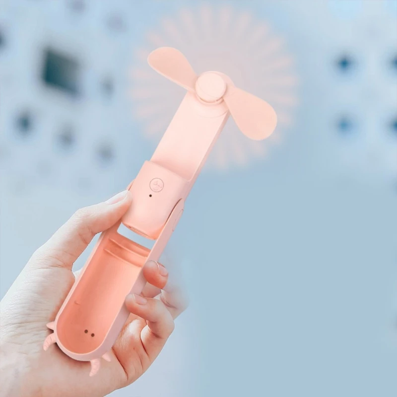 Портативный портативный вентилятор персональный USB Перезаряжаемый мини 24 hs