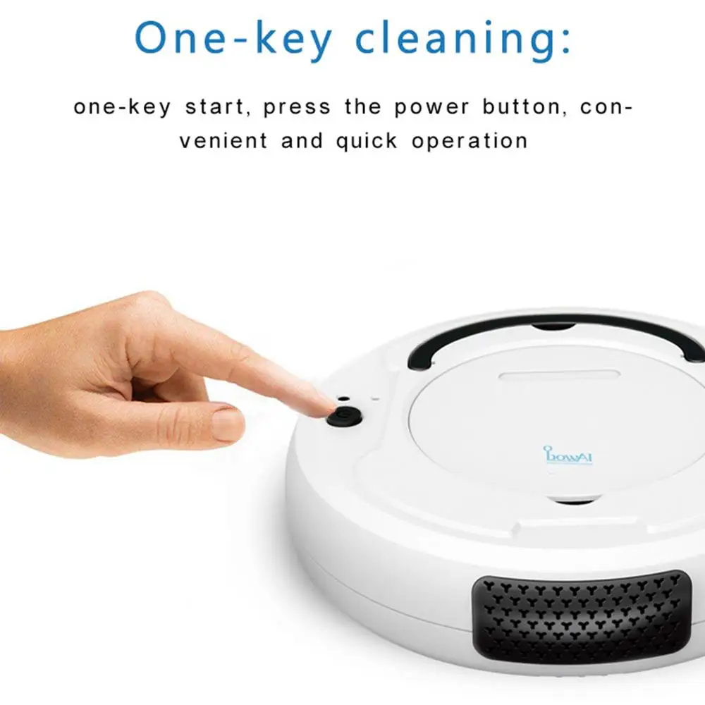 Automatic Robot 3-In-1 Smart Wireless Sweeping Vacuum Cleaner Dry Wet Cleaning Machine Charging Intelligent | Бытовая техника