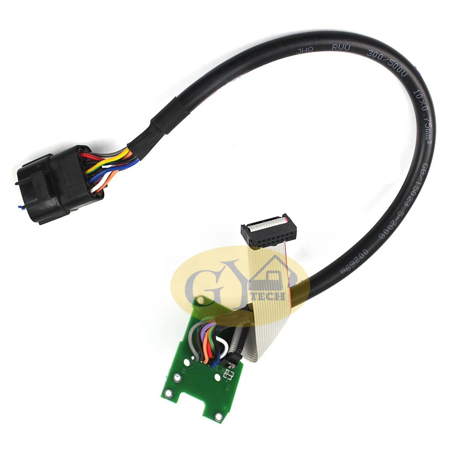 Проводной разъем с монитором и вилкой 14390065P03 EC210 для Экскаватора Volvo EC140 EC240 EC290