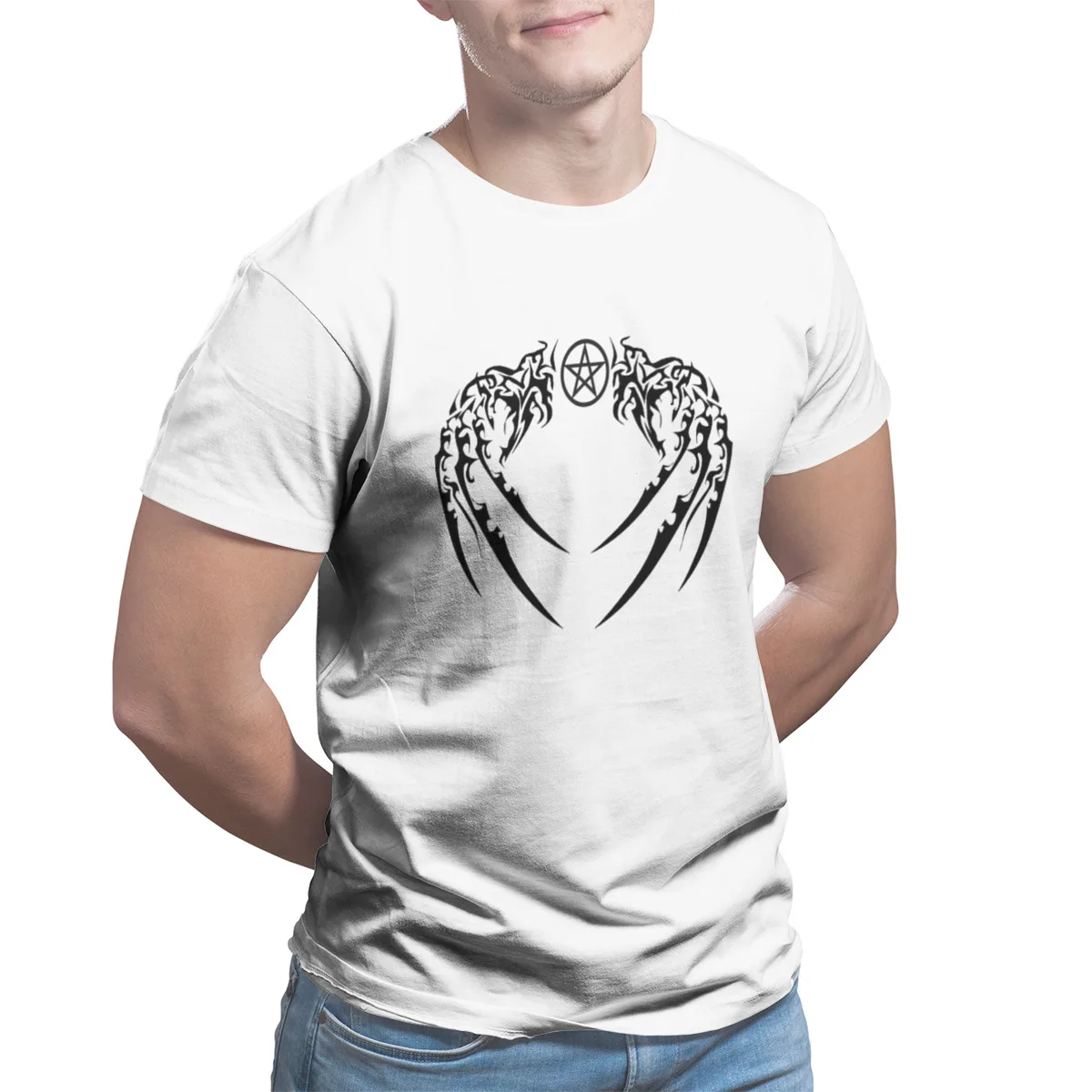 

FREE THINKING PAGAN T-Shirt Essentials Games Graphic Cosplay Tops Tees 13014