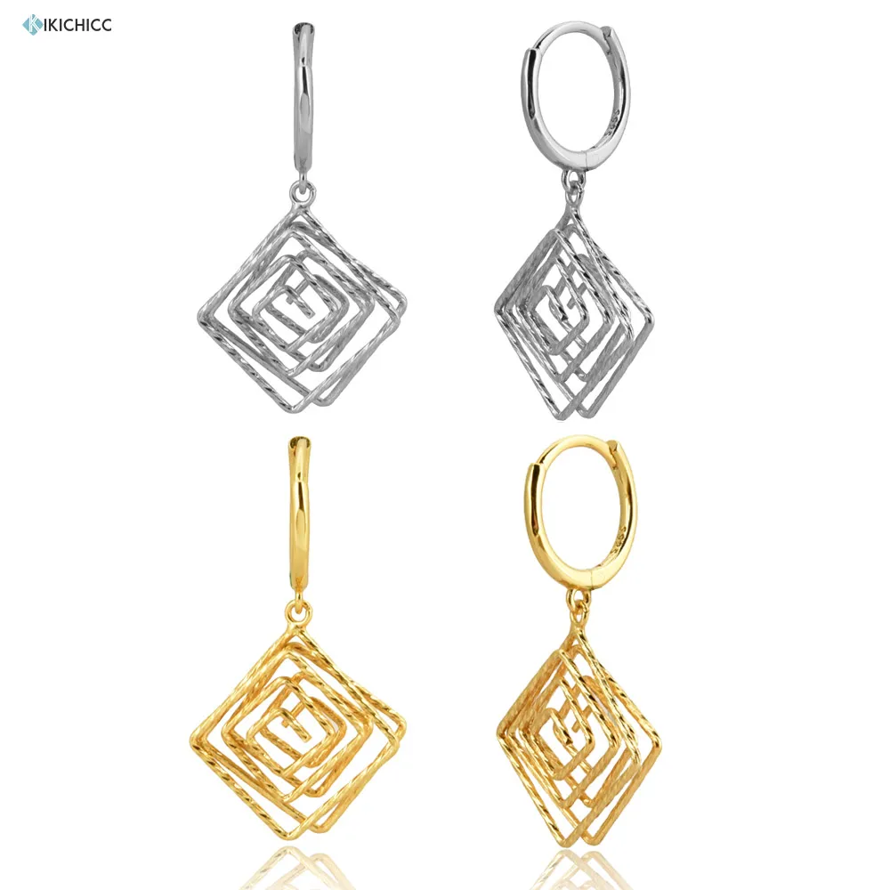 

Kikichicc Φ геометрические серьги-подвески Новинка 2020 рок пирсинг в стиле панк Ohrringe Роскошная искусственная кожа