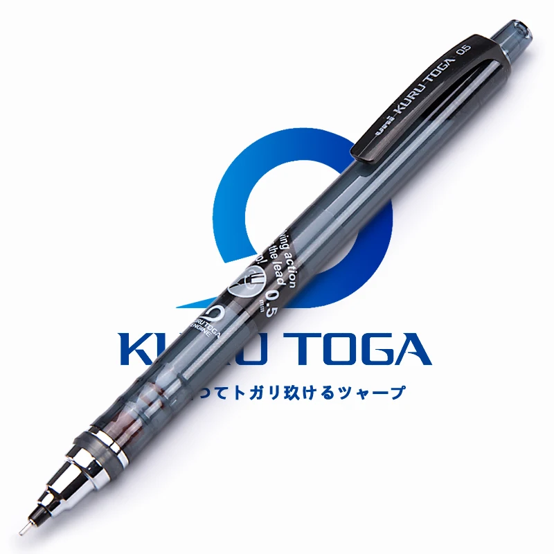 Механические карандаши Mitsubishi Uni Kuru Toga 2 шт./Лот 0 5 мм свинцовые вращающиеся эскизы