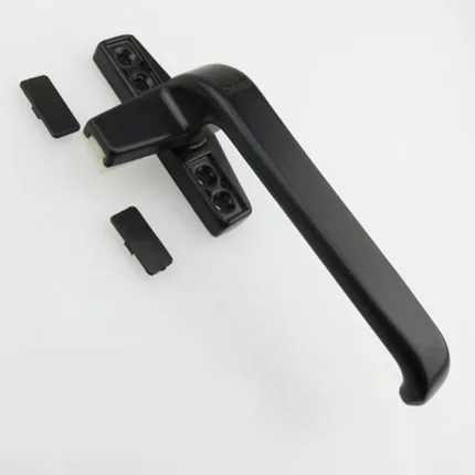 Thickened plastic steel door and window handle with lock For Double Glazing Aluminum alloy door handle window handle latch locks