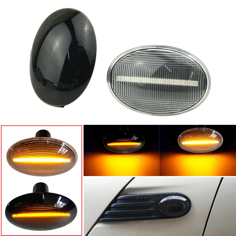 

2 шт., поворотники для BMW MINI Cooper R55 R56 R57 R58 R59 2007-2013