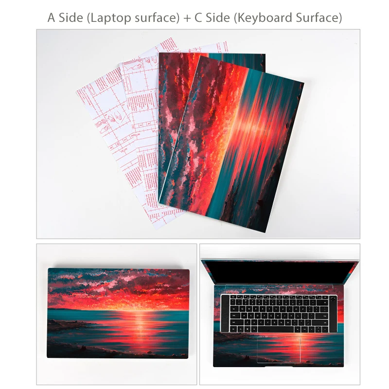 Наклейка на ноутбук 12/13/14/15/17 дюймов для MacBook/HP/Acer/Dell/ASUS/Lenovo | Компьютеры и офис