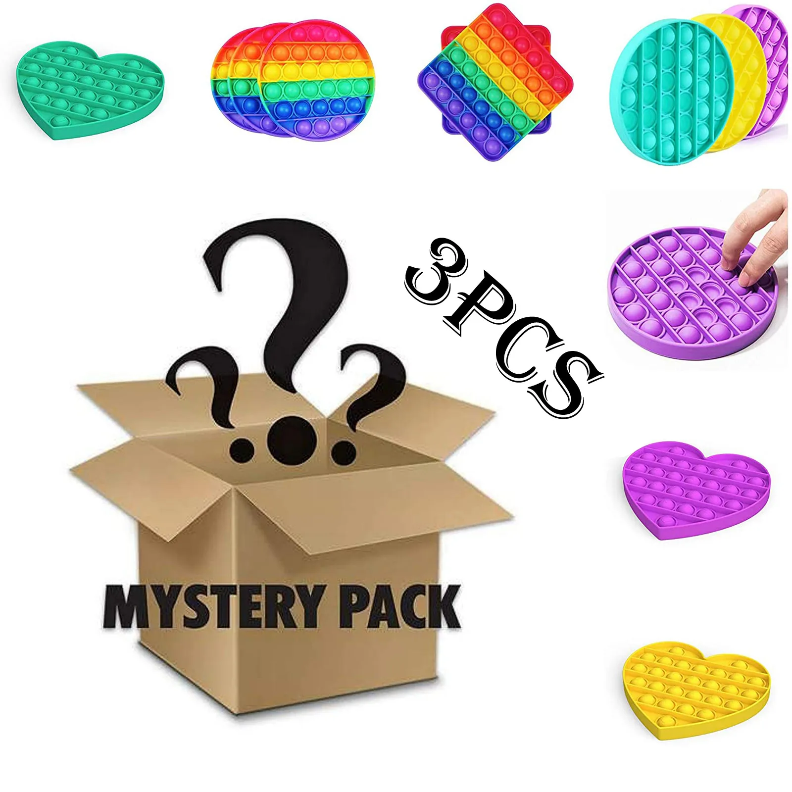 

Toys for children Fidget Toy Mystery-Pack Extrusion Sensory Toy Stress Relief Anxiety Relief Toy toys for adults 18 Squish
