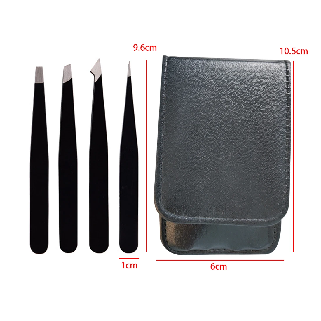 

4Pcs Stainless Steel Antistatic Tweezers Professional Maintenance Tools Industrial Precision Straight Tweezers DIY Tools