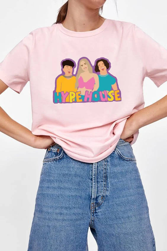 

Camiseta Mujer, графические футболки, женская футболка, хлопковые топы, Hype House Ropa Mujer, 90s, Винтажная футболка размера плюс, Женская Прямая поставка