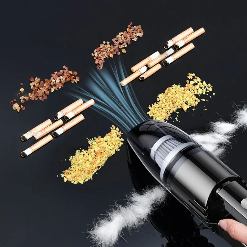 

120W 6000pa Strong Suction Wireless Car Vacuum Cleaner for SUV Home Household