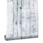 Самоклеящиеся винтажные обои из древесины, 0,45x6 м, ПВХ, реалистичные деревянные обои, водонепроницаемая декоративная пленка для стен, шкафов